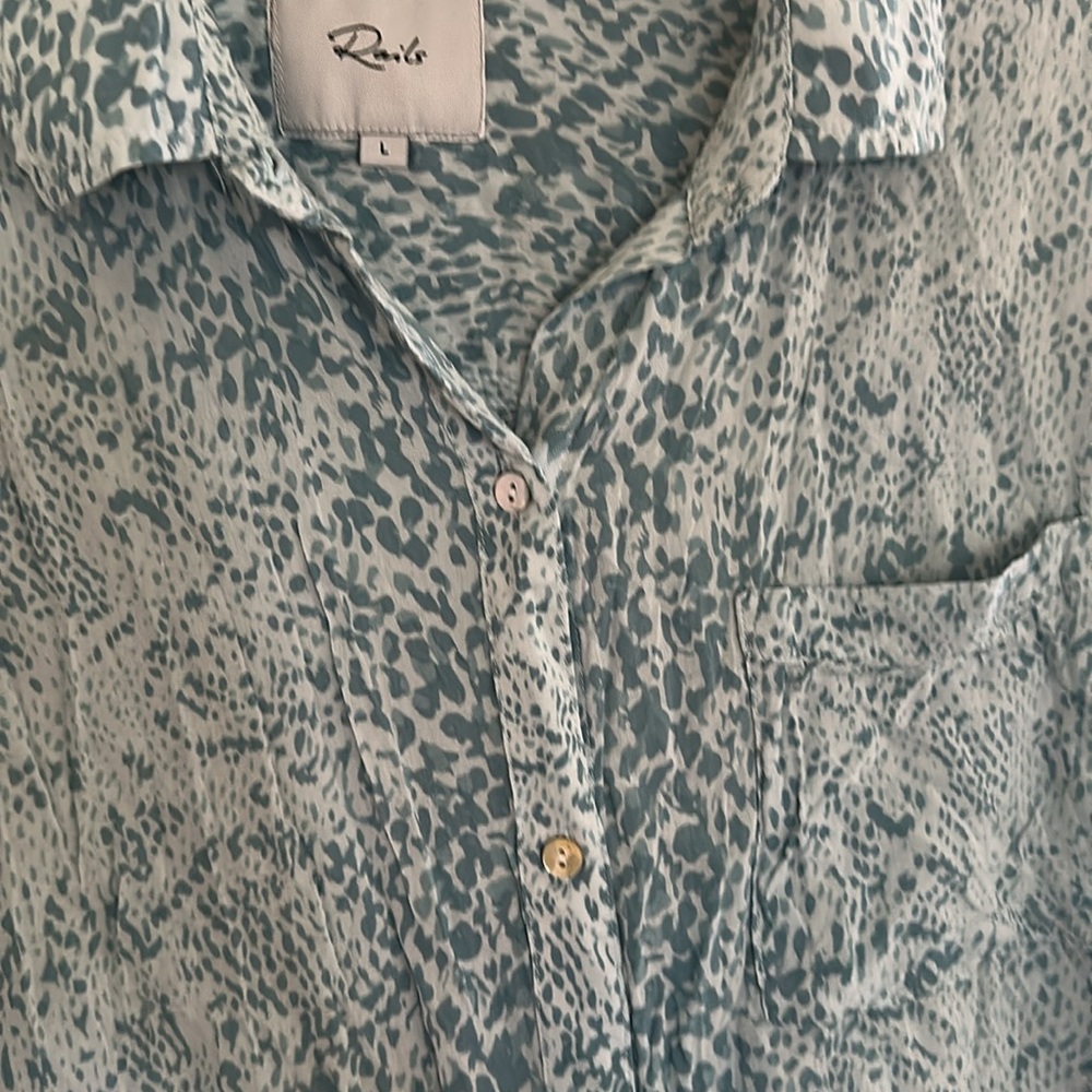 Rails Josephine Python Print Blouse - Picture 3 of 4